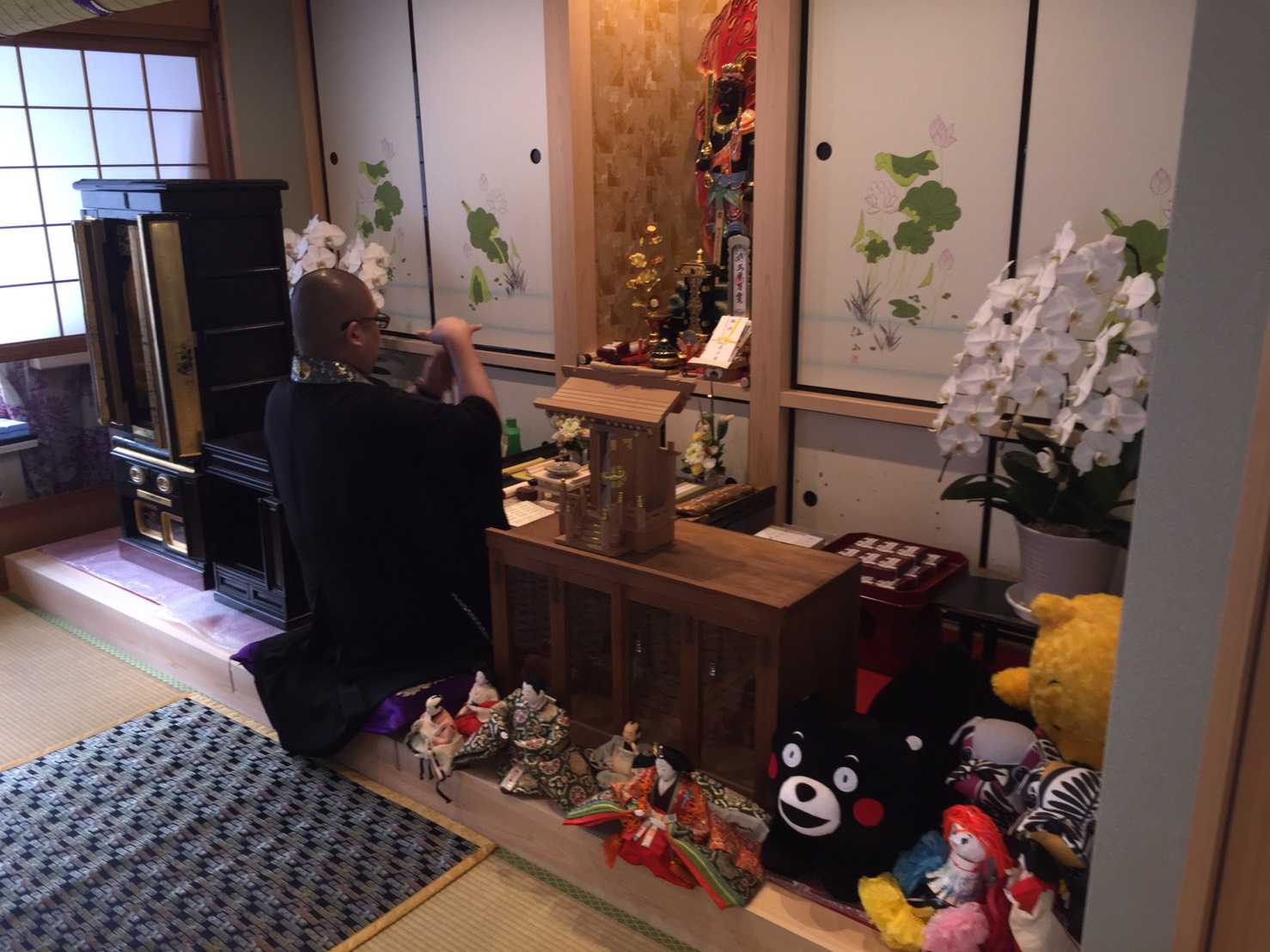 11/9 柳谷観音大阪別院 銀龍山泰聖寺に供養をお願いしにいきました。