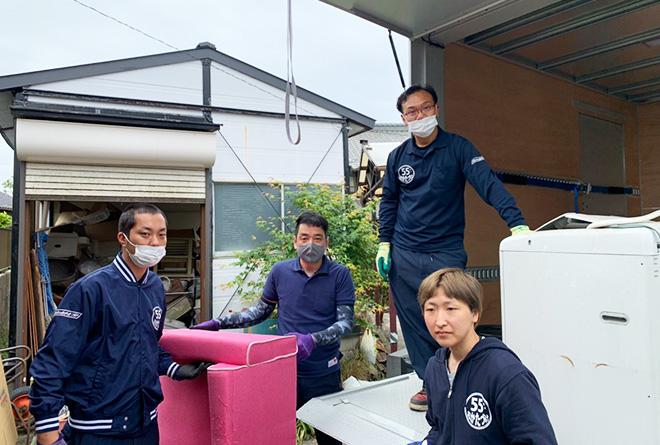 愛知県小牧市　倉庫丸ごとお片付け