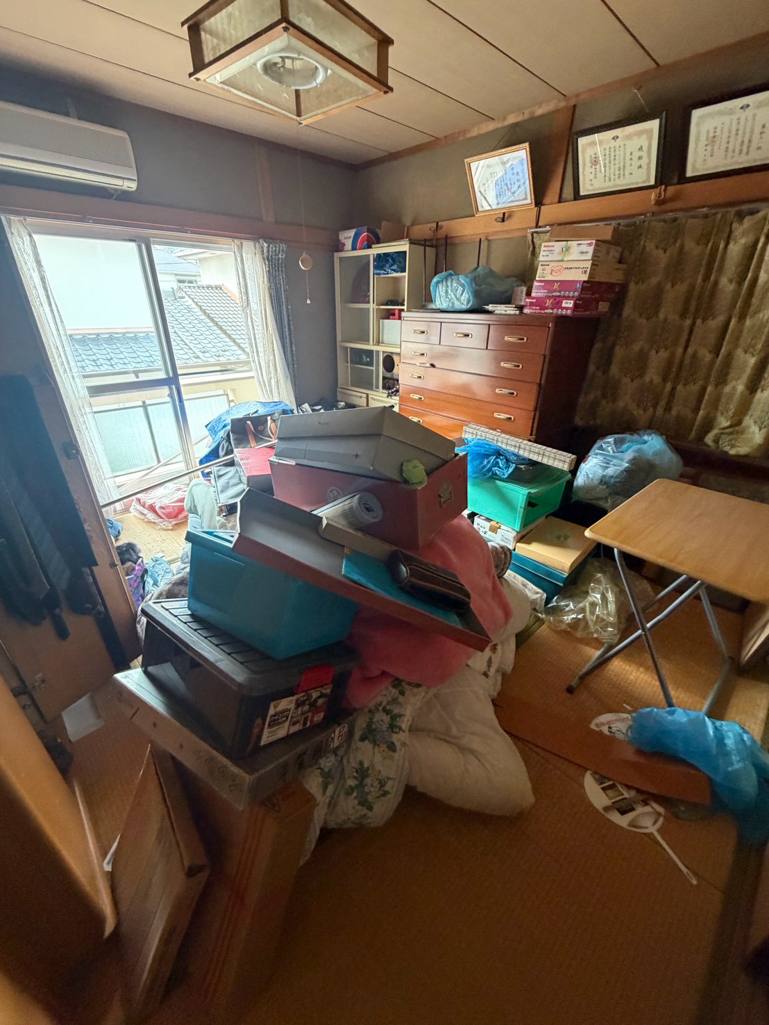 お片付け前